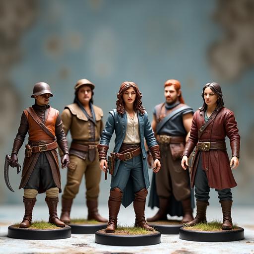 Figurines personnalisées pour jeux de rôle